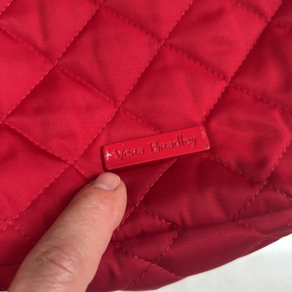 Vera Bradley Quilted Cardinal Red Small Backpack. NWT - Picture 11 of 11